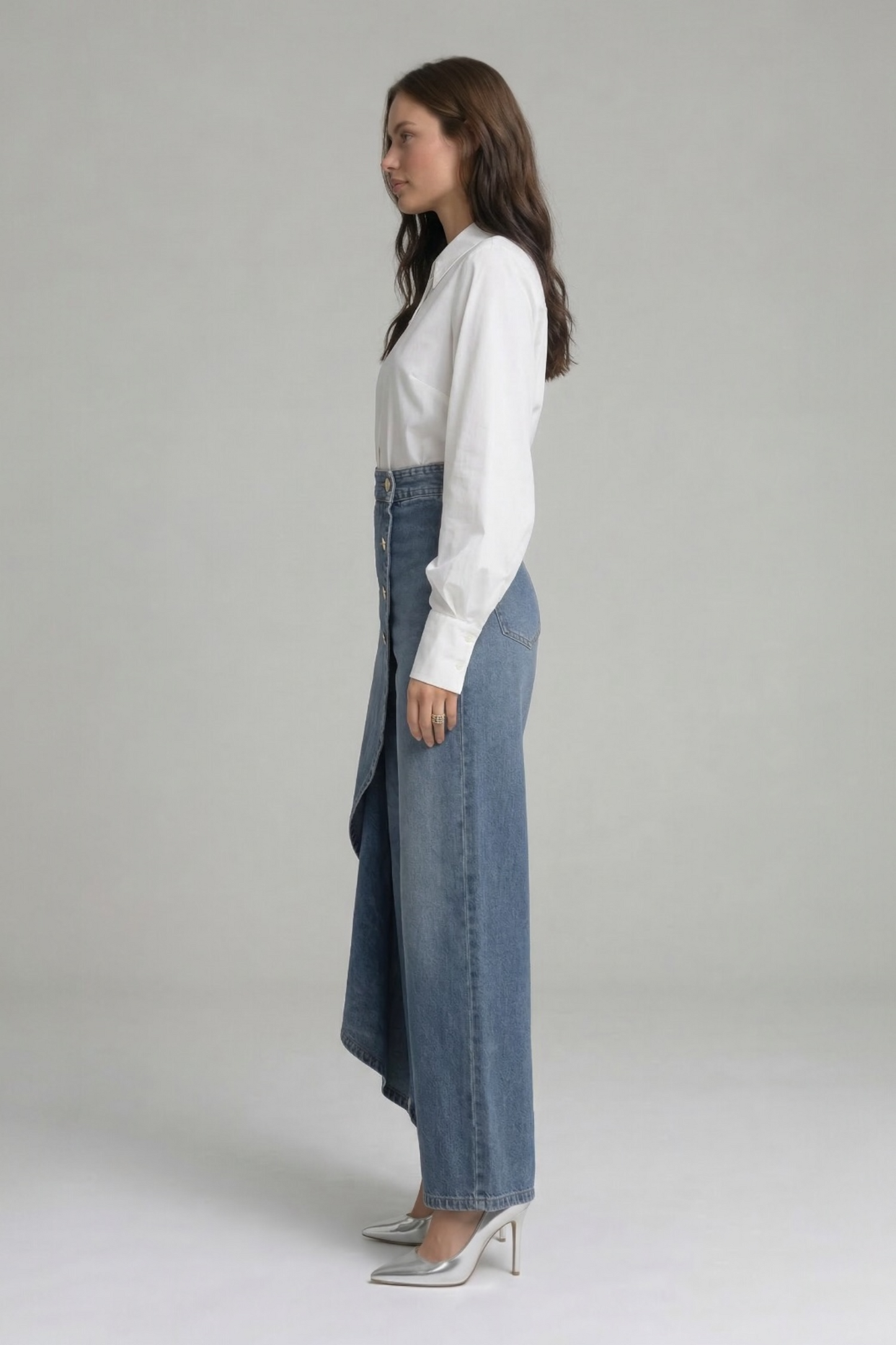Classic smart relaxed trousers for women | Alina -14