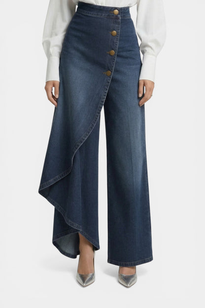 Classic smart relaxed trousers for women | Alina -3