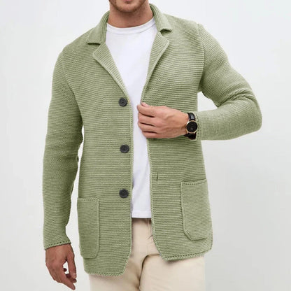 Classic relaxed knit cardigan for men | Lorenzo -9
