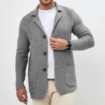 Classic relaxed knit cardigan for men | Lorenzo -8