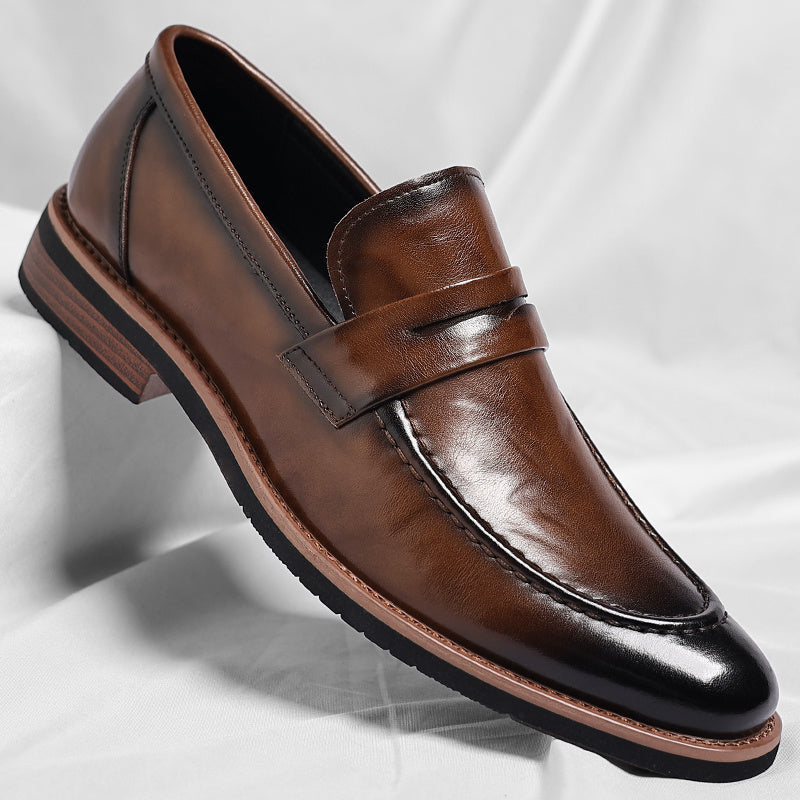 Refined elegant smart loafers for men | Veneto -1
