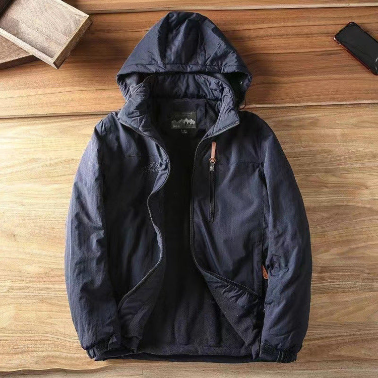 Classic warm insulated coat for men | Northfield -6
