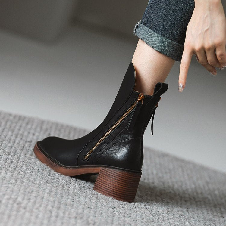 Classic heritage rugged boots for women | Selene -5