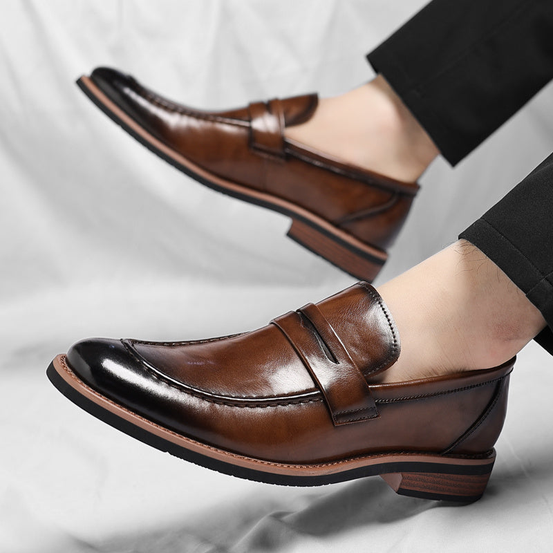 Refined elegant smart loafers for men | Veneto -4