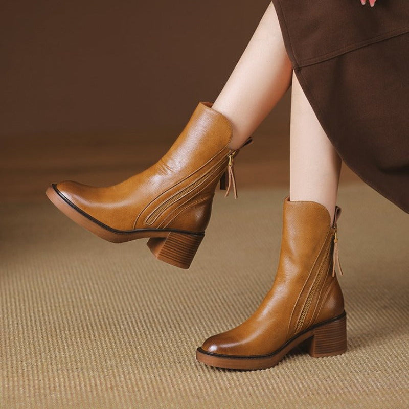 Classic heritage rugged boots for women | Selene -2
