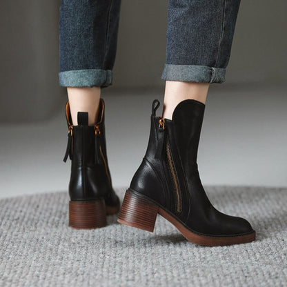 Classic heritage rugged boots for women | Selene -6