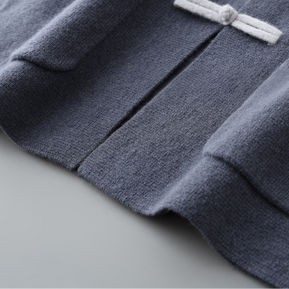 Cosy longline knit cardigan for men | Kairo -8