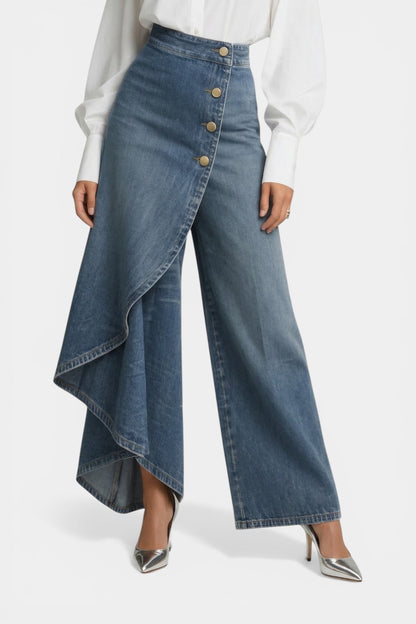 Classic smart relaxed trousers for women | Alina -1
