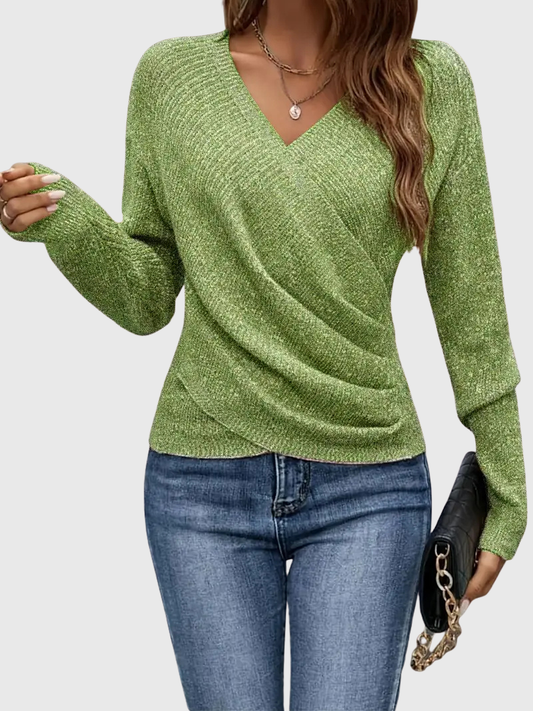 Cosy relaxed knit jumper for women | Elena -1
