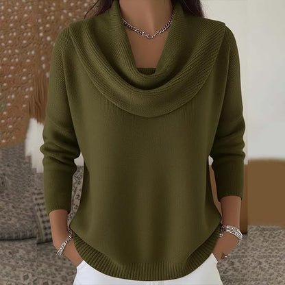 Classic cosy relaxed jumper for women | Eliza -3