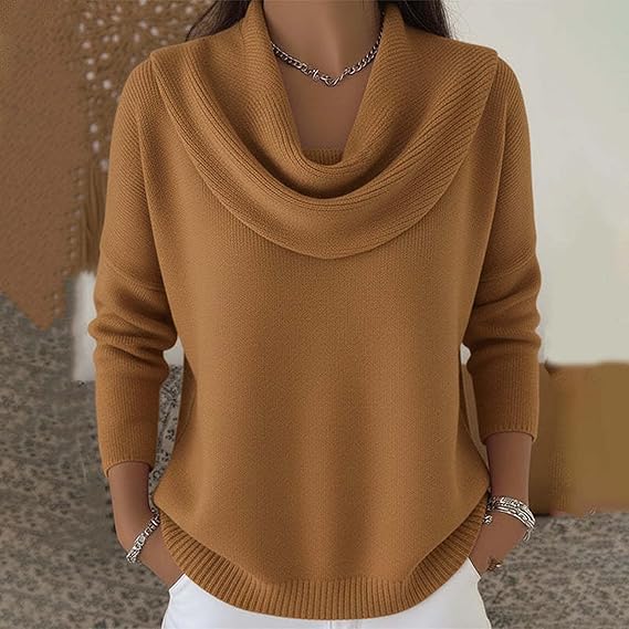 Classic cosy relaxed jumper for women | Eliza -2