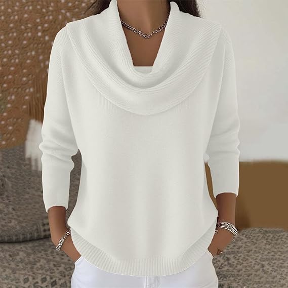 Classic cosy relaxed jumper for women | Eliza -5