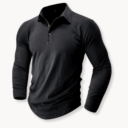 Classic refined everyday polo shirt for men | Marius -2