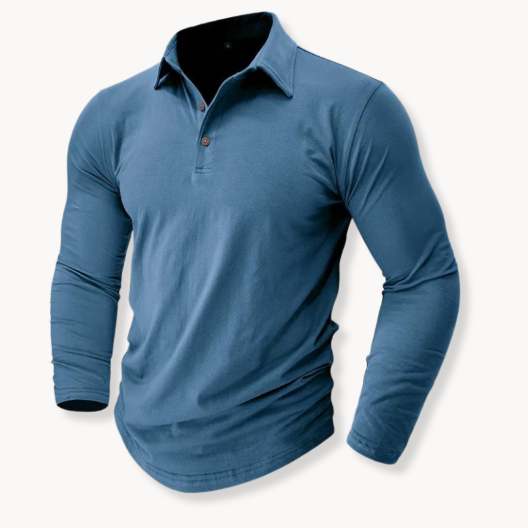 Classic refined everyday polo shirt for men | Marius -6