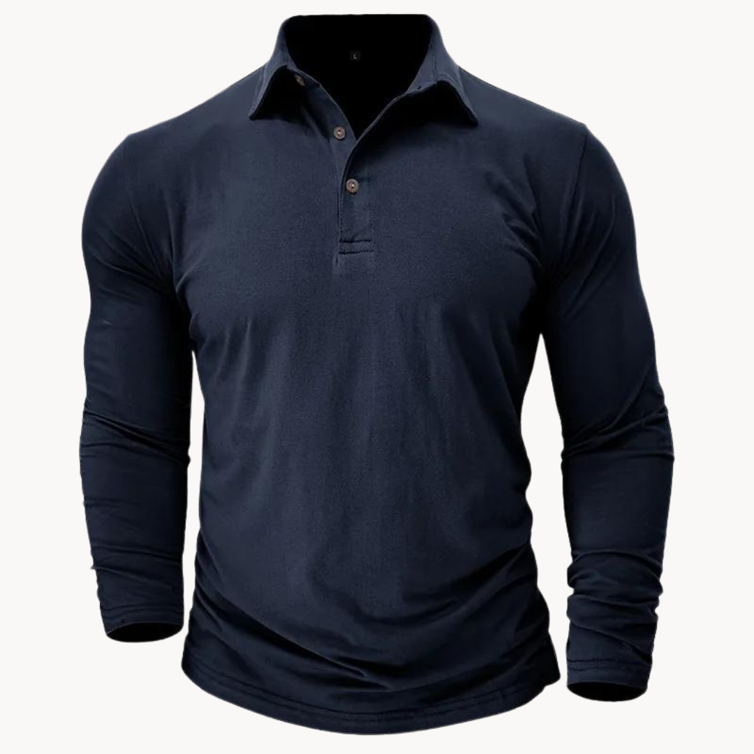 Classic refined everyday polo shirt for men | Marius -9