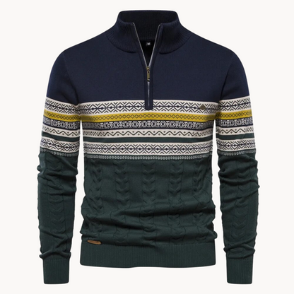 Soft relaxed ribbed jumper for men | Soho -5