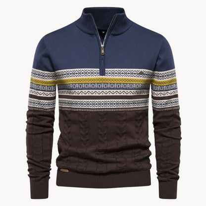 Soft relaxed ribbed jumper for men | Soho -6