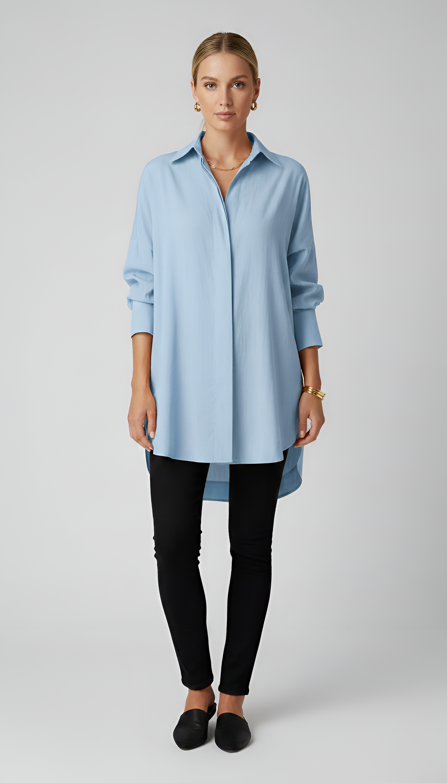 Soft everyday relaxed top for women | Valerios -8