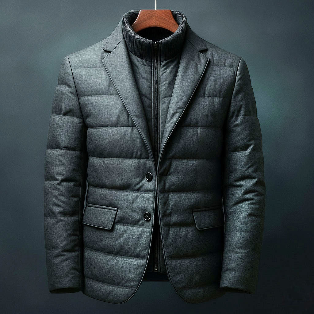 Refined versatile relaxed jacket for men | Theron -1
