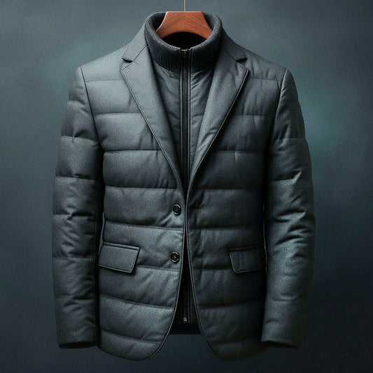 Refined versatile relaxed jacket for men | Theron -1
