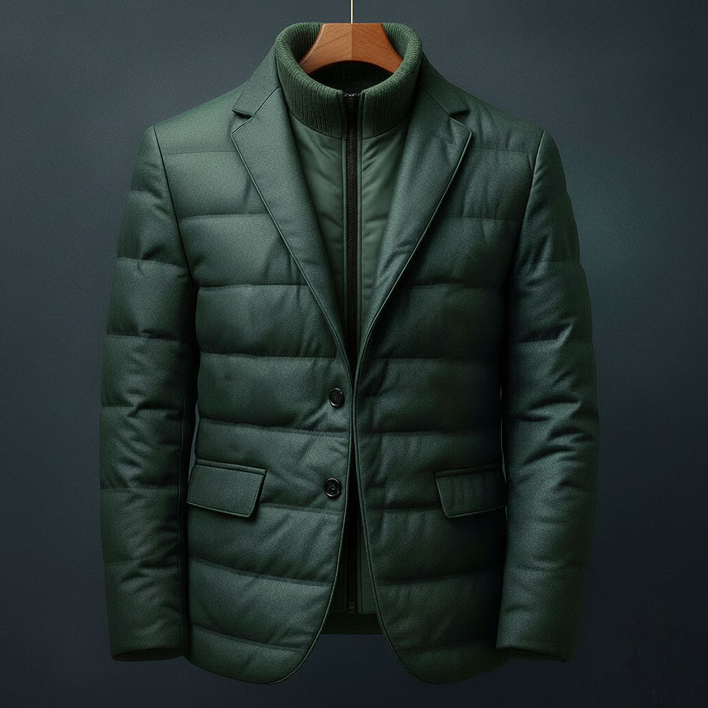 Refined versatile relaxed jacket for men | Theron -2