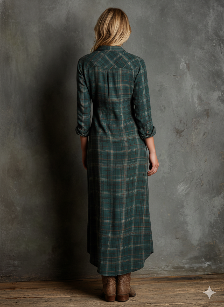 Elegant everyday relaxed maxi dress for women -4