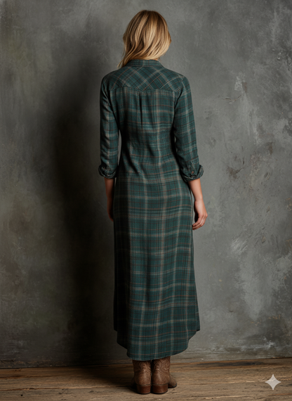 Elegant everyday relaxed maxi dress for women -4