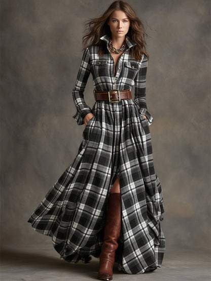 Classic elegant everyday maxi dress for women | Evelynne -12