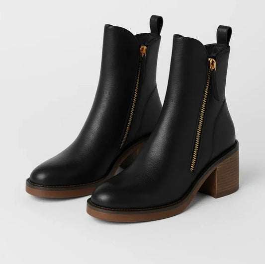 Heritage comfortable leather boots for women | Gloria -1