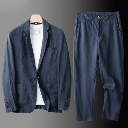 Refined smart structured suit set for men | Sandro -2