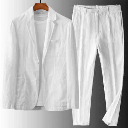 Classic tailored structured suit set for men | Emilio -3