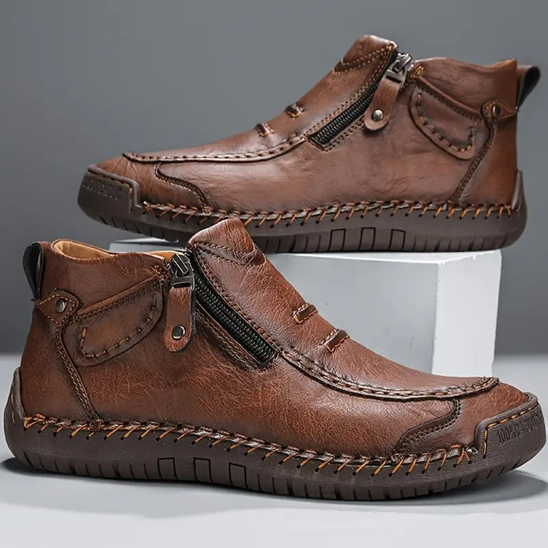Classic comfortable everyday trainers for men | Camden -3