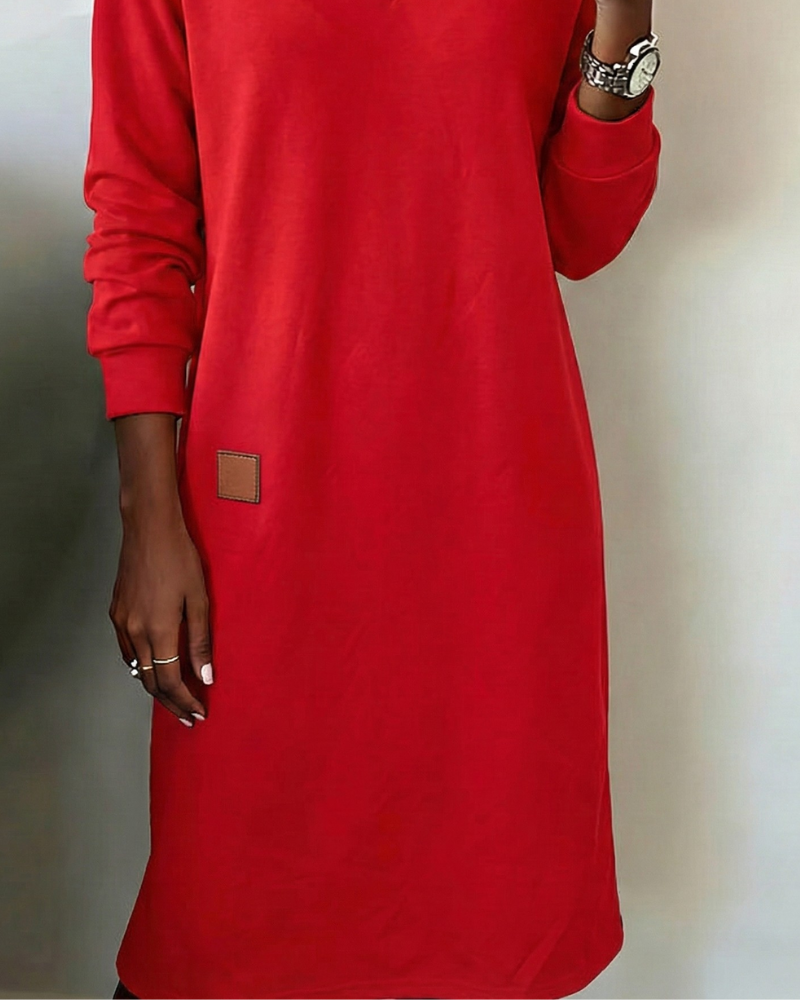Classic flowy relaxed dress for women | Jana -6