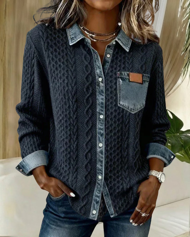Classic casual relaxed shirt for women | Juliane -1