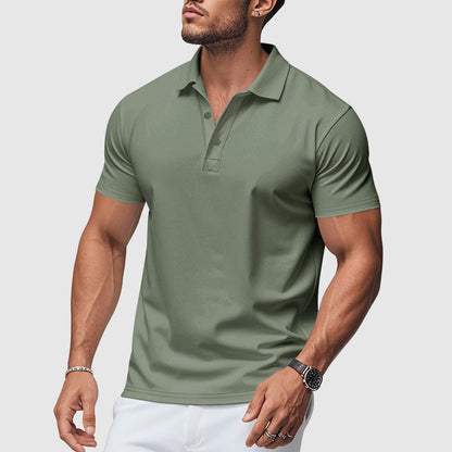 Classic refined everyday polo shirt for men | Sander -5