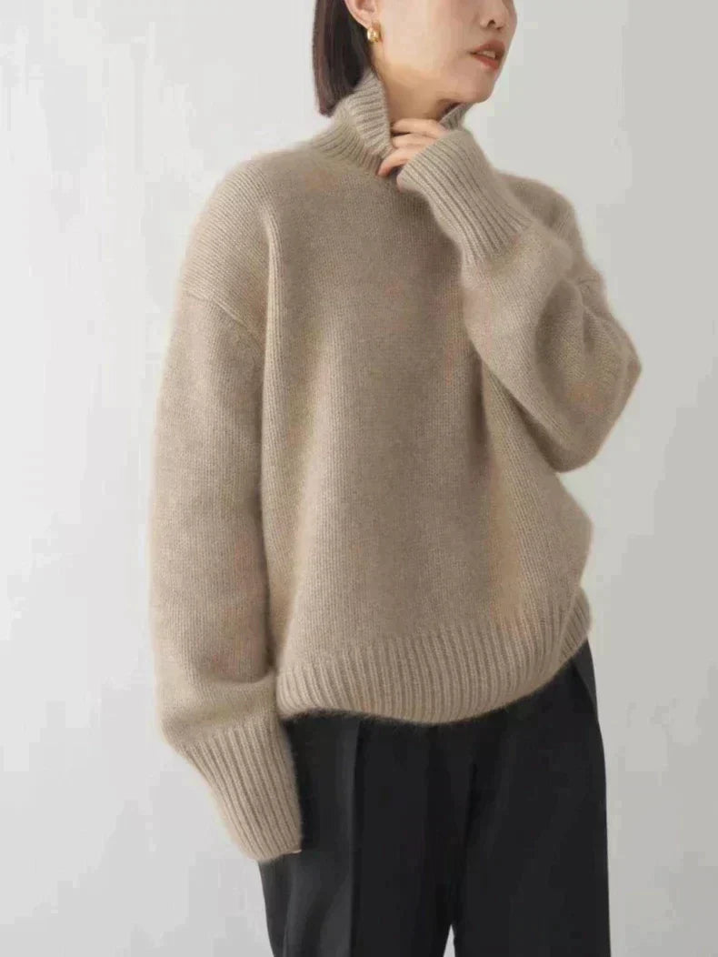 Classic soft knit jumper for women | Isabella -6