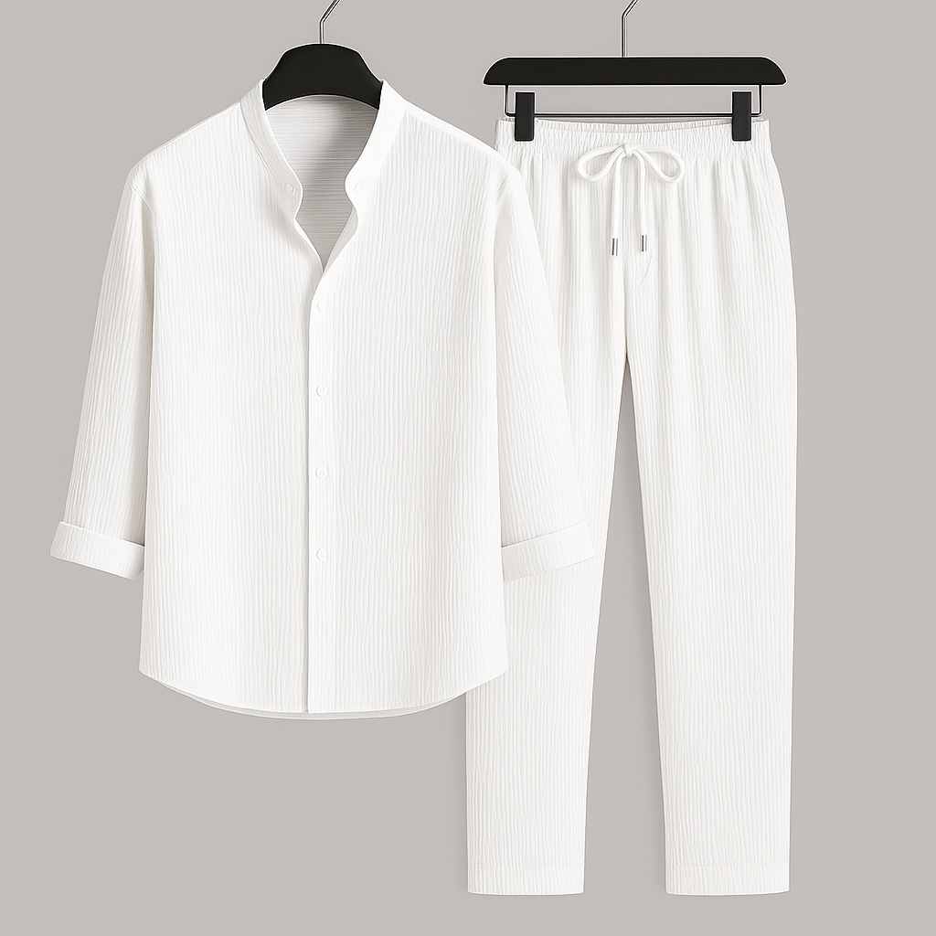 Refined versatile relaxed top for men | Cavari -1