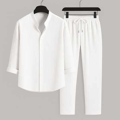 Refined versatile relaxed top for men | Cavari -1