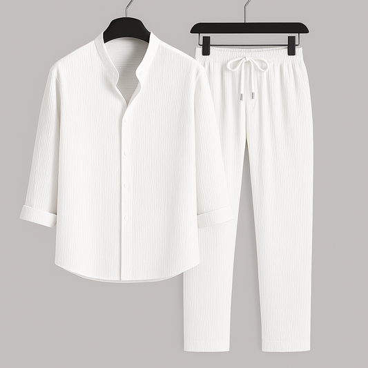 Refined versatile relaxed top for men | Cavari -1
