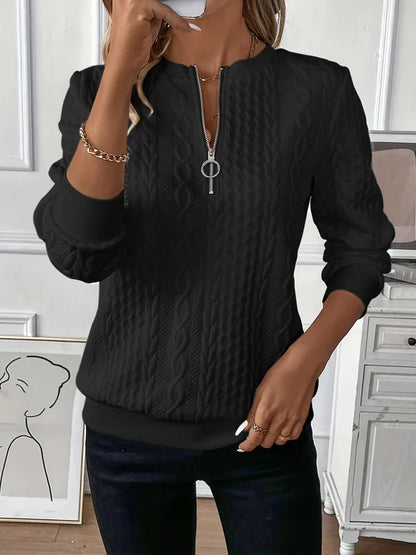 Cosy relaxed knit jumper for women | Lynne -4