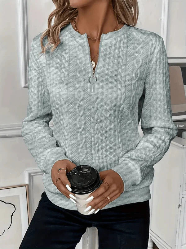 Cosy relaxed knit jumper for women | Lynne -8