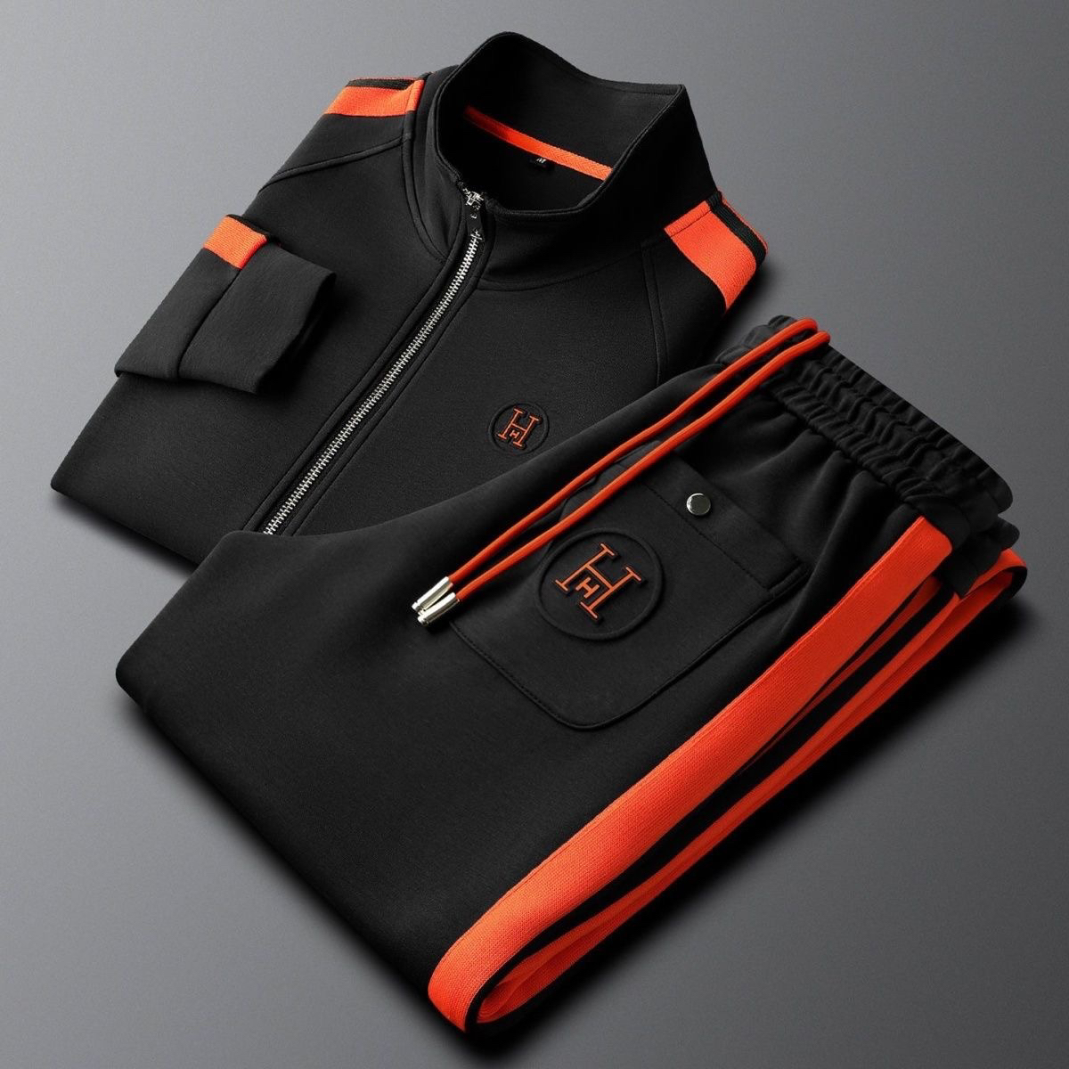 Classic soft everyday tracksuit for men | Helios -11