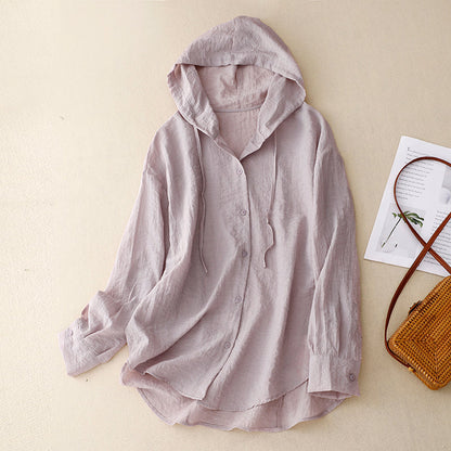 Classic soft relaxed hoodie for women | Victoria -1