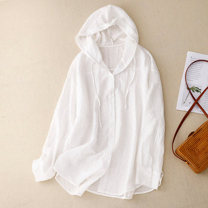 Classic soft relaxed hoodie for women | Victoria -5