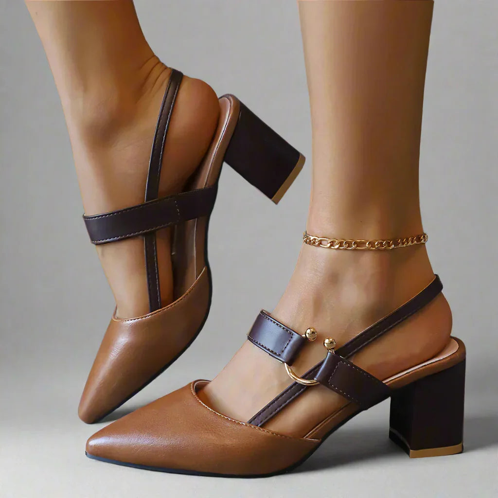 Classic elegant everyday heels for women | Elowen -8