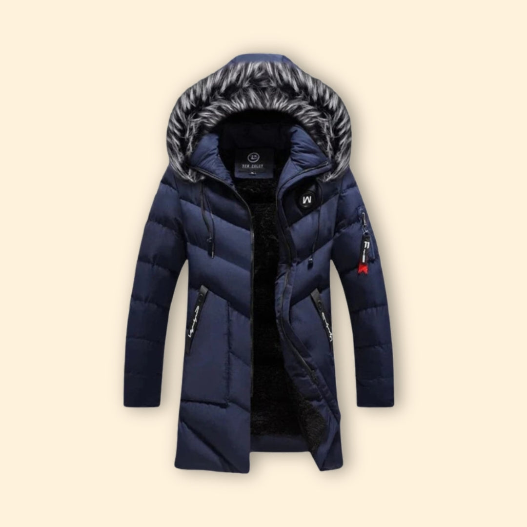 Durable warm everyday parka for men | Branton -1