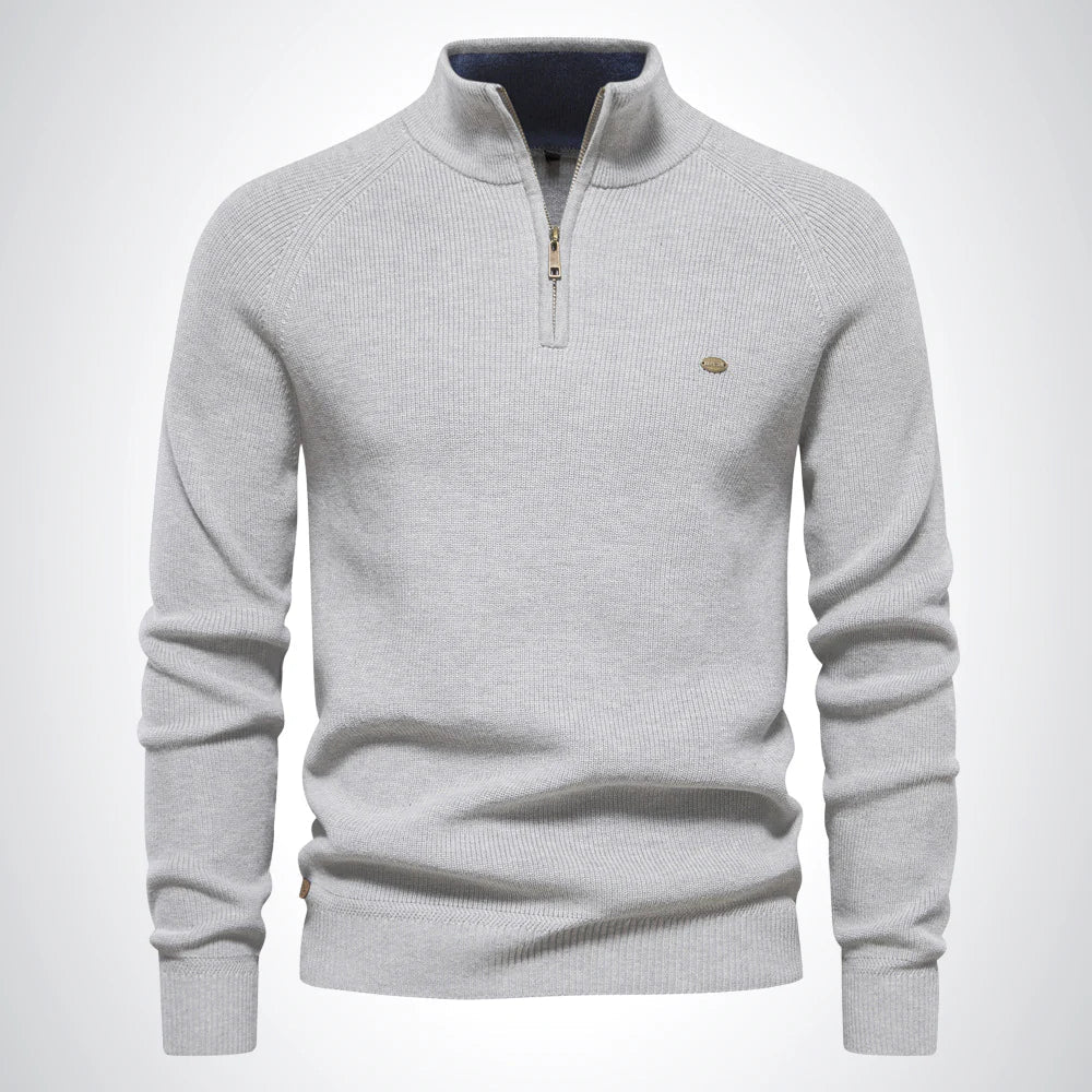 Classic cosy knit jumper for men | Calder -4