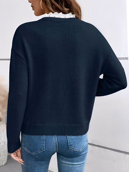 Elegant feminine relaxed blouse for women | Vera -4