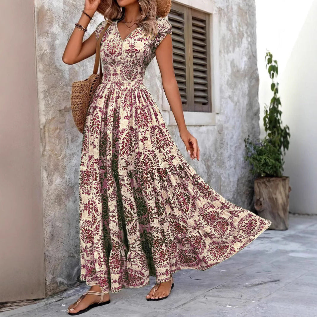 Elegant everyday relaxed dress for women | Sarki -3