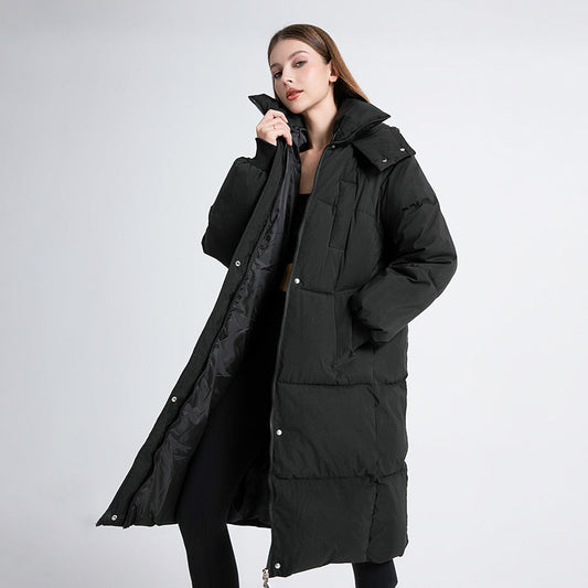 Warm lightweight insulated puffer jacket for women | Gigaty -1